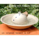 40cm Trinkbrunnen creme blaue Tapsen  mf
